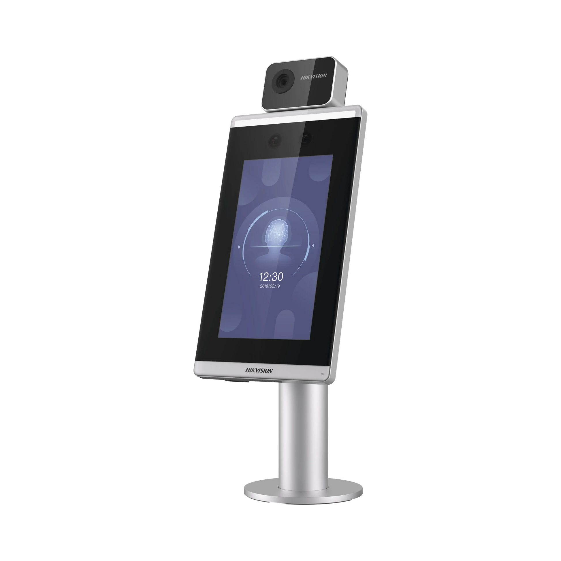 BIOMÉTRICO PARA ACCESO CON RECONOCIMIENTO FACIAL ULTRA RÁPIDO / CÁMARA DUAL 2MP / INCLUYE MONTAJE PARA TORNIQUETE / TERMOGRAFIA INDUSTRIAL-Biométricos-HIKVISION-Bsai Seguridad & Controles