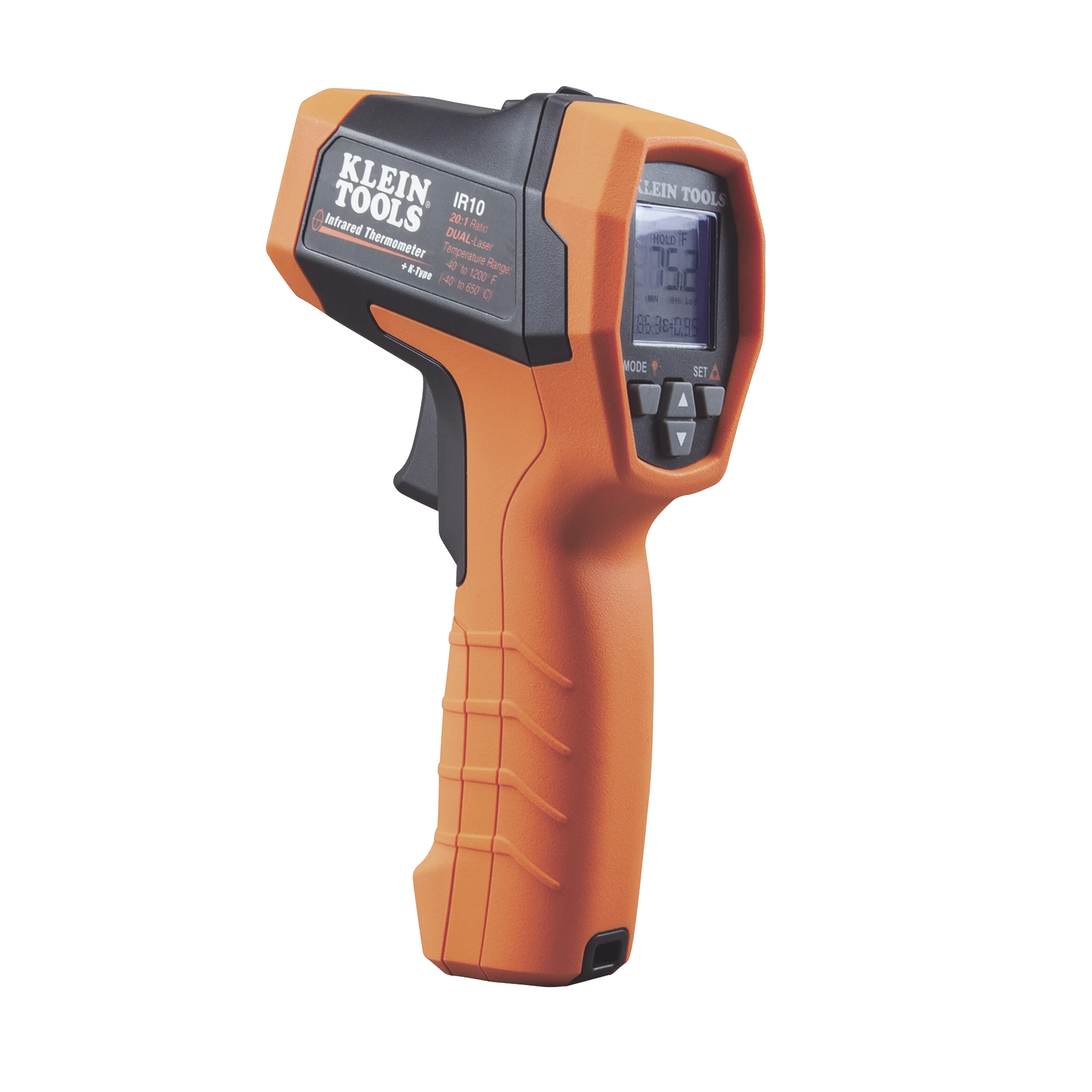 TERMÓMETRO INFRARROJO DE DOBLE LÁSER 20:1. (-40ºA 650ºC).-Herramientas-KLEIN TOOLS-Bsai Seguridad & Controles
