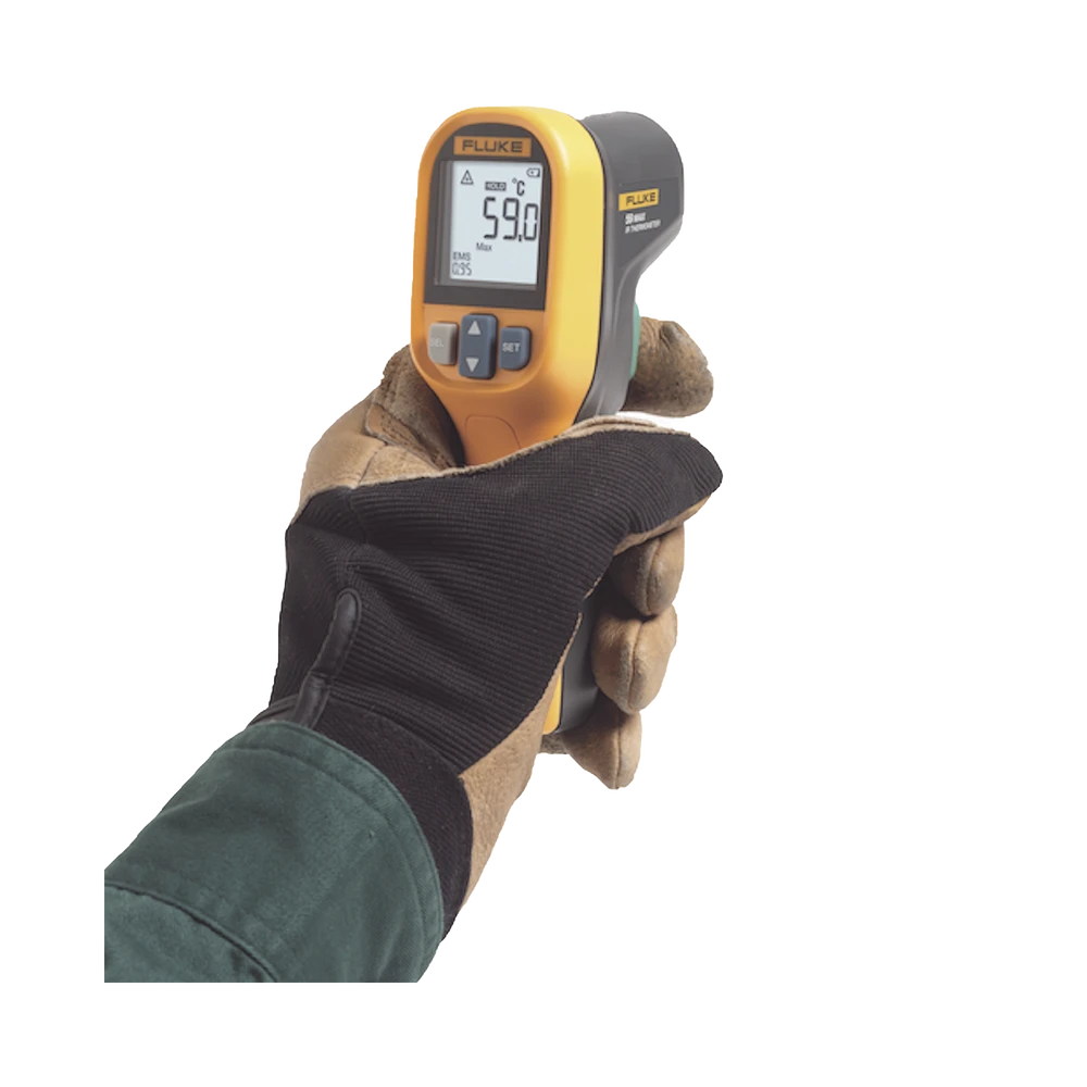 TERMÓMETRO IR PARA MEDICIÓN DE TEMPERATURA DE -30ºC A 500ºC, CON PRECISIÓN +-1.5%, Y CLASIFICACIÓN IP40-Herramientas-FLUKE-Bsai Seguridad & Controles