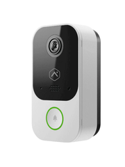 TIMBRE CON CAMARA POE DE ALARM.COM. - TIMBRE CÁMARA 2MP, VISIÓN 150° HORIZONTAL Y VERTICAL, RESOLUCIÓN FULL HD, ALTO RANGO DINÁMICO (HDR) Y VISIÓN NOCTURNA INFRARROJA. #NEWALARM-Frentes de Calle-ALARM.COM-Bsai Seguridad & Controles