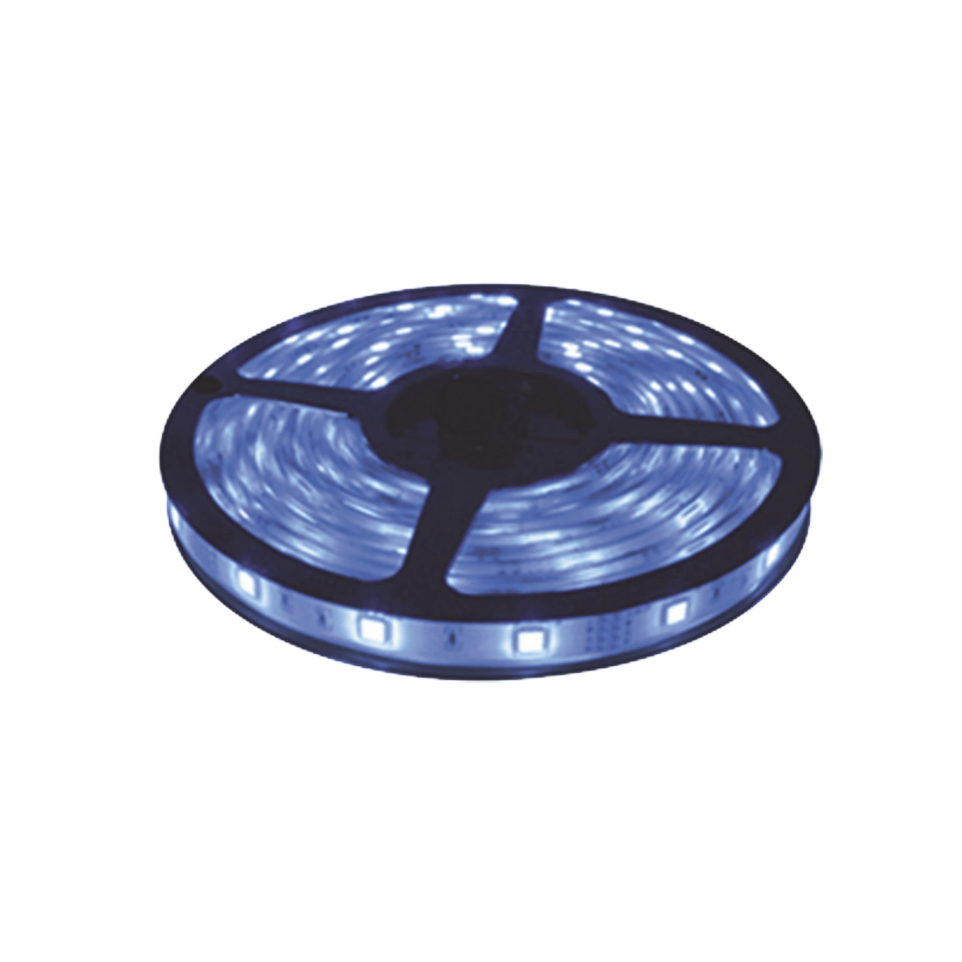TIRA LED DE 5 M / COLOR AZUL / USO EXTERIOR / POTENCIA 15 W / 420 LM/ 12 V CD / IP 65.-Iluminación-JWJ-Bsai Seguridad & Controles