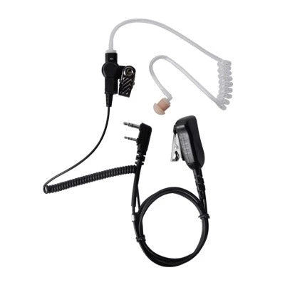 MICRÓFONO DE SOLAPA CON AUDÍFONO DISCRETO P/ KENWOOD SERIE G/ 3230/ 2102G/ 2202L/ 2212L/ 2170/ 2360/ 2302/ 2312/ 2000/ 2402/ NX220/ NX240/ TKD240.-Accesorios para KENWOOD-PRYME-Bsai Seguridad & Controles