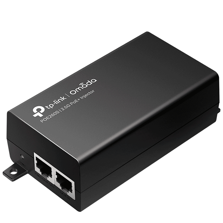 TP-LINK TL-POE260S - INYECTOR POE 2.5GBE ,  IEEE802.3AF/AT, SUMINISTRA HASTA 30 W.