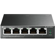 TP-LINK - TL-SG1005LP - SWITCH DE ESCRITORIO GIGABIT DE 5 PUERTOS CON 4 PUERTOS POE+-Switches POE-TP-LINK-Bsai Seguridad & Controles