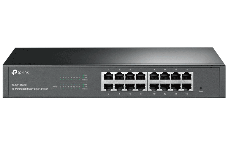 TP-LINK - TL-SG1016DE - SWITCH GIGABIT EASY SMART DE 16 PUERTOS-Switches-TP-LINK-Bsai Seguridad & Controles