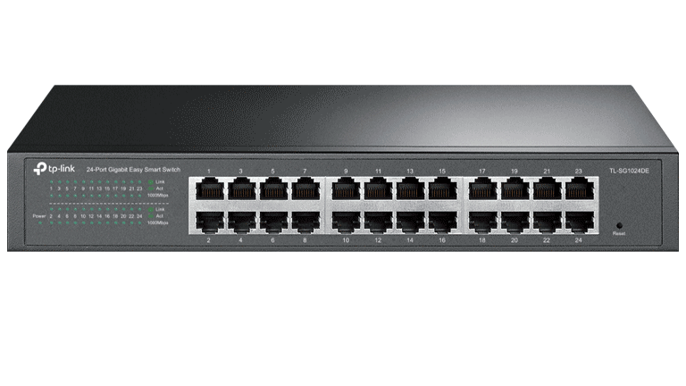 TP-LINK - TL-SG1024DE - SWITCH DE 24 PUERTOS GIGABIT EASY SMART-Switches-TP-LINK-Bsai Seguridad & Controles