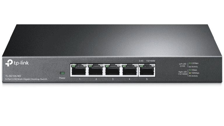 TP-LINK - TL-SG105-M2 - SWITCH PARA ESCRITORIO CON 5 PUERTOS 2.5 GBPSS-Switches-TP-LINK-Bsai Seguridad & Controles