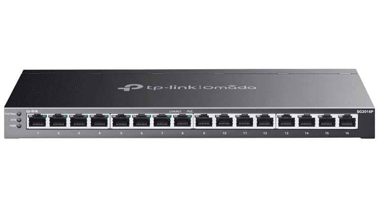 TP-LINK - TL-SG2016P - SWITCH JETSTREAM DE 16 PUERTOS CON POE+-Switches POE-TP-LINK-Bsai Seguridad & Controles