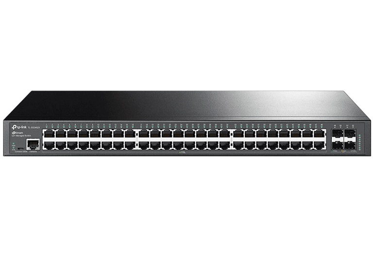 TP-LINK - TL-SG3452X - SWITCH JETSTREAM ADMINISTRABLE, 48 PUERTOSS-Switches-TP-LINK-Bsai Seguridad & Controles