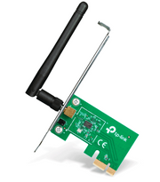 TP-LINK - TL-WN781ND / ADAPTADOR PCI EXPRESS INALÁMBRICO N / 150 MBPS-Adaptadores de red Inalámbricos-TP-LINK-Bsai Seguridad & Controles