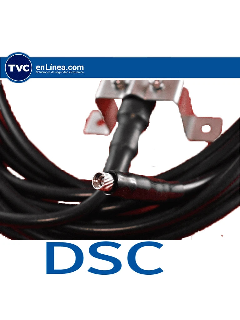 DSC GS50ANTQ - EXTENSIÓN ANTENA EXTERNA BANDA CUÁDRUPLE DE 50 PIES 3G2060R / TL2603GR / 3G2055 / 3G2075 / TL2553G-Accesorios - Alarmas-DSC-Bsai Seguridad & Controles