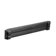 TAPA CIEGA ESTÁNDAR DE 19IN, COMPATIBLE CON RACKS CON RIELES DE ORIFICIO CUADRADO, INSTALACIÓN SIN HERRAMIENTA, PLANO, 2 UR, COLOR NEGRO