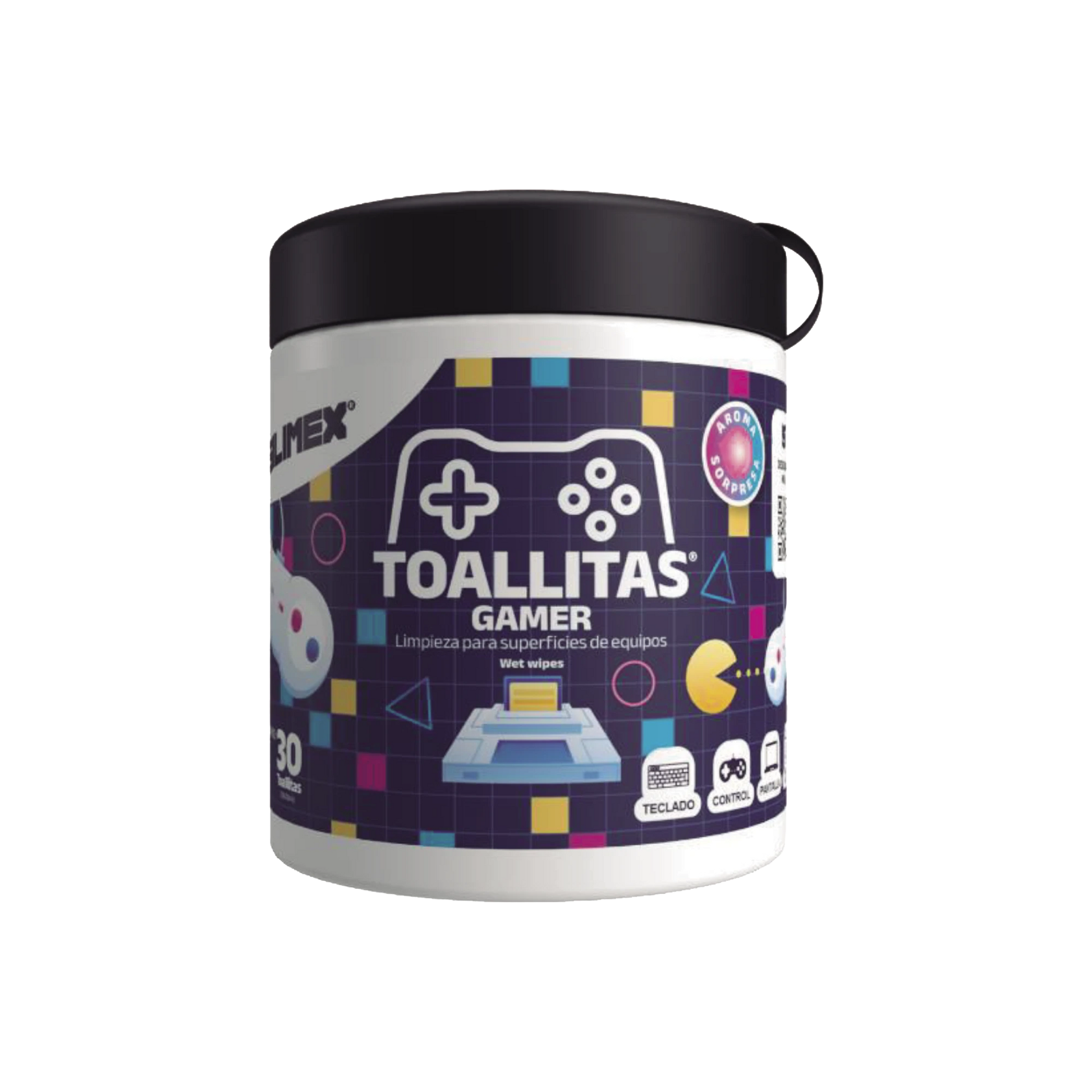 TOALLITAS GAMERS, EXCELENTE OPCIÓN PARA GAMERS QUE BUSCAN MANTENER SUS CONSOLAS Y ACCESORIOS EN PERFECTO ESTADO, LIBRES DE SUCIEDAD Y PROTEGIDOS CONTRA BACTERIAS.-Cableado de Cobre-SILIMEX-TOALLITAS-GAMER-Bsai Seguridad & Controles