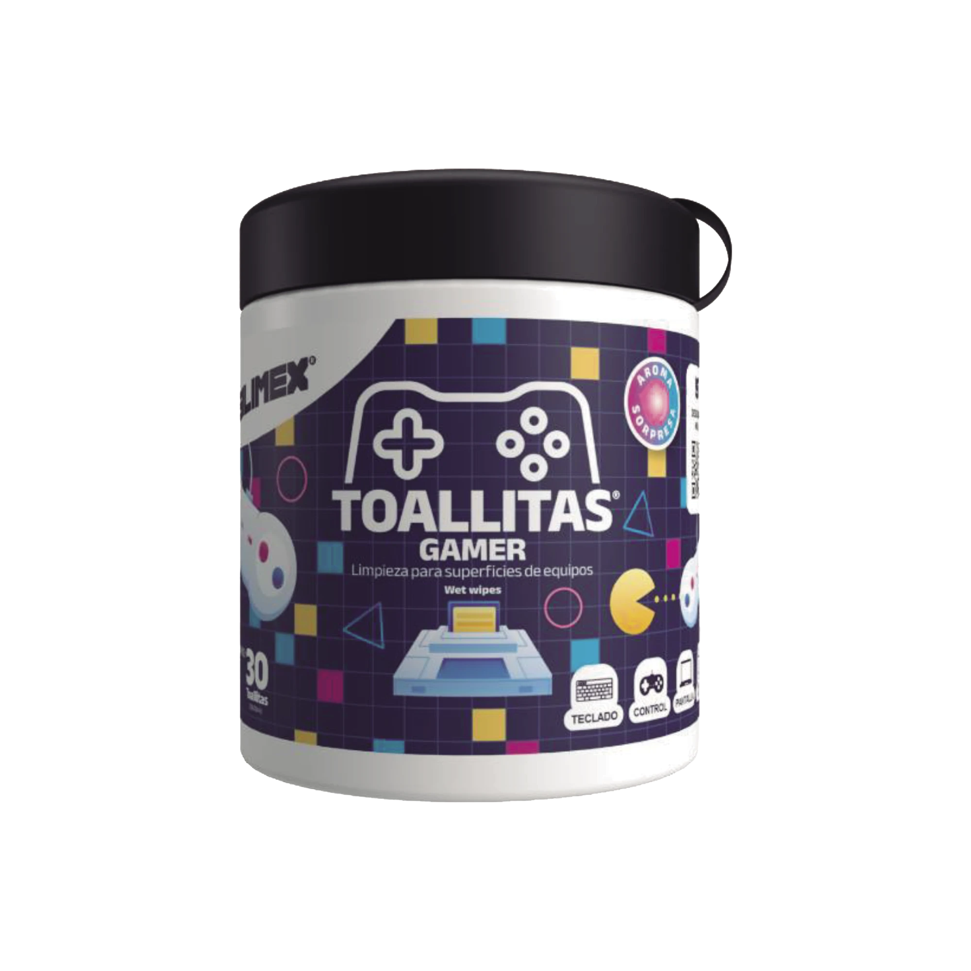 TOALLITAS GAMERS, EXCELENTE OPCIÓN PARA GAMERS QUE BUSCAN MANTENER SUS CONSOLAS Y ACCESORIOS EN PERFECTO ESTADO, LIBRES DE SUCIEDAD Y PROTEGIDOS CONTRA BACTERIAS.-Cableado de Cobre-SILIMEX-Bsai Seguridad & Controles