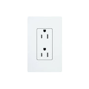 TOMACORRIENTE RECEPTÁCULO CONVENCIONAL 120V, 15A, COLOR BLANCO.-Automatización - Casa Inteligente-LUTRON ELECTRONICS-Bsai Seguridad & Controles