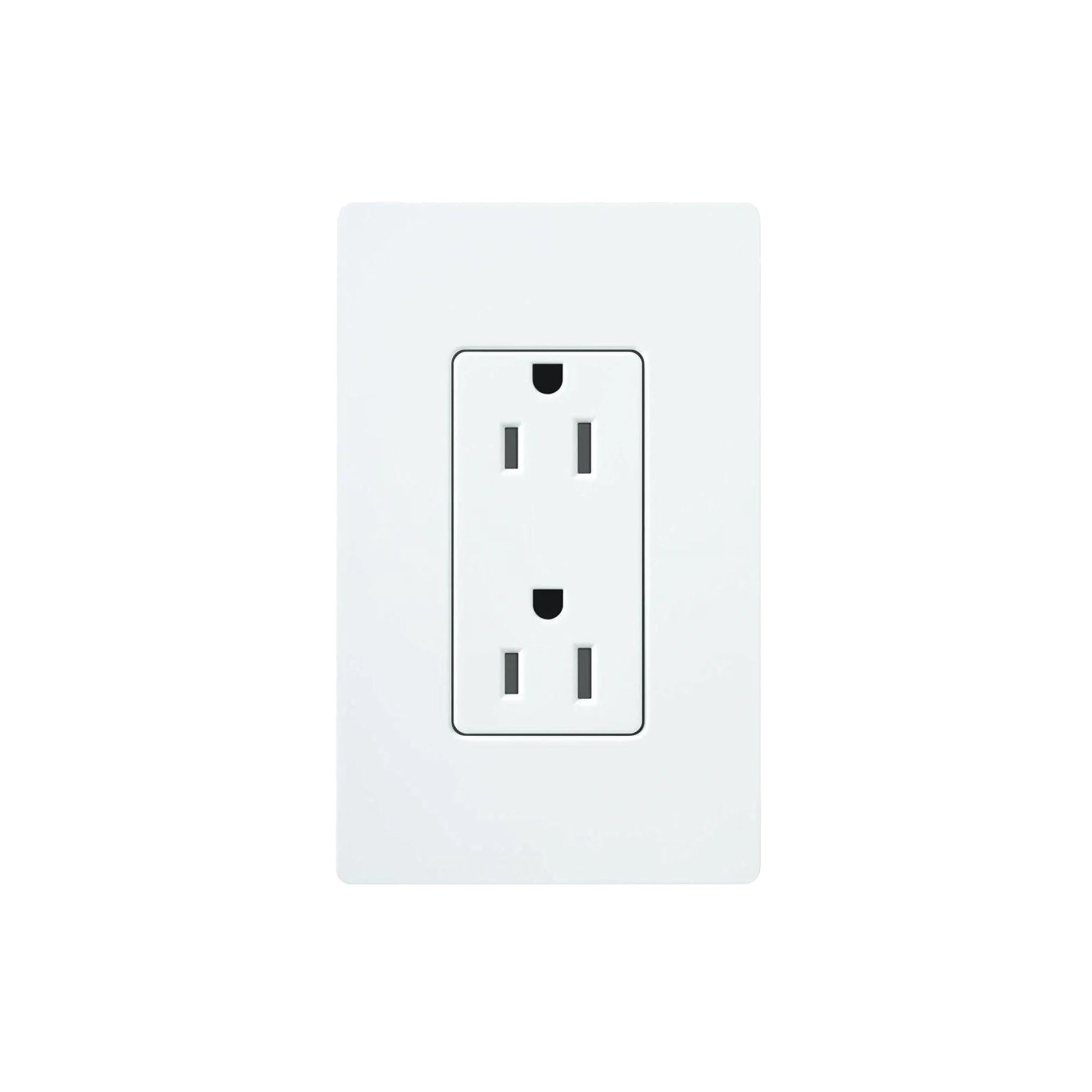 TOMACORRIENTE RECEPTÁCULO CONVENCIONAL 120V, 15A, COLOR BLANCO.-Automatización - Casa Inteligente-LUTRON ELECTRONICS-Bsai Seguridad & Controles
