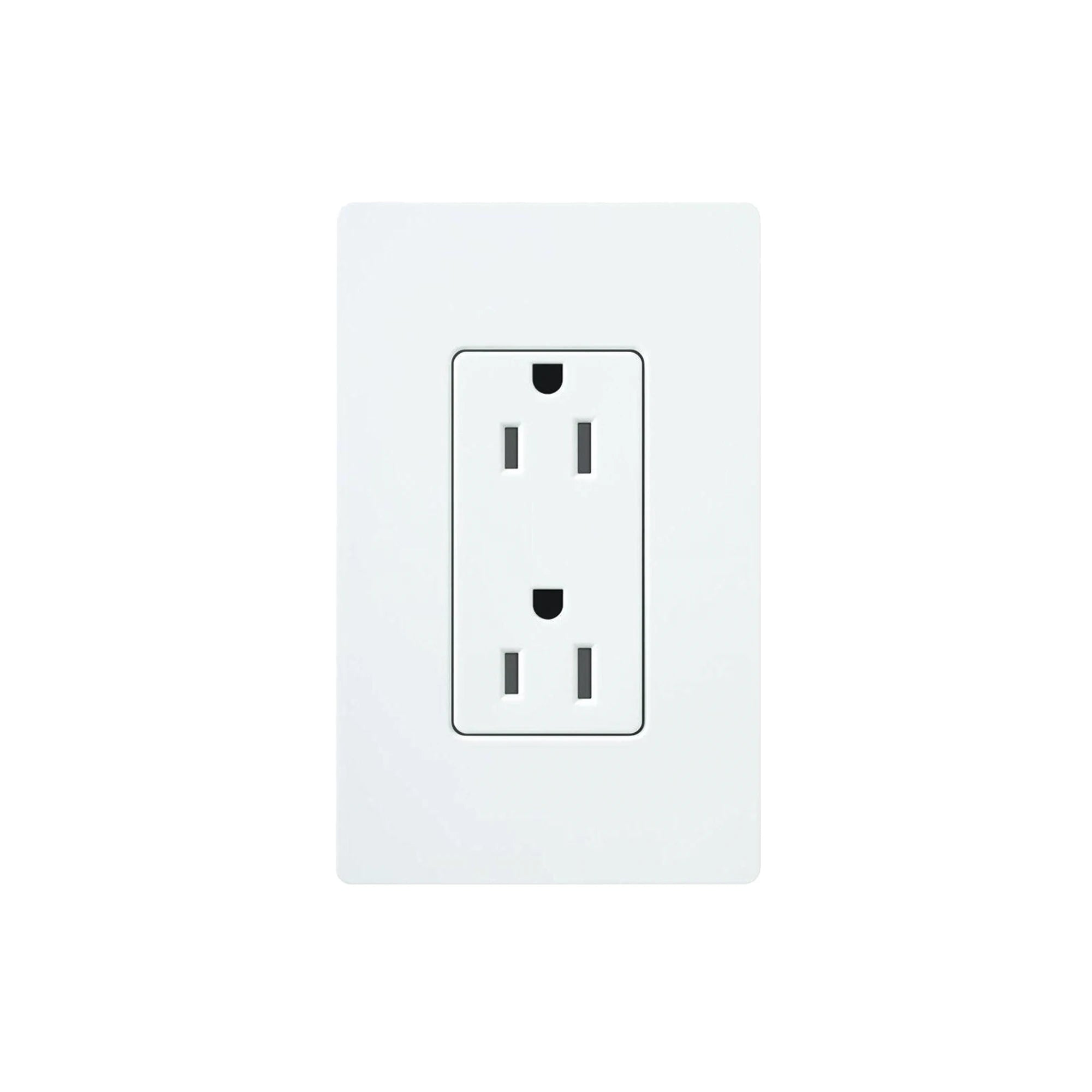TOMACORRIENTE RECEPTÁCULO CONVENCIONAL 120V, 15A, COLOR BLANCO.-Automatización - Casa Inteligente-LUTRON ELECTRONICS-Bsai Seguridad & Controles