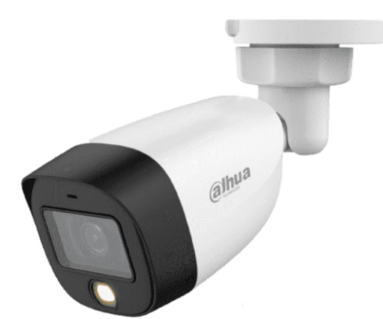 DAHUA HAC-HFW1209CN-A-LED - CÁMARA BULLET FULL COLOR 1080P/ LENTE DE 2.8 MM/ 106 GRADOS DE APERTURA/ MICRÓFONO INTEGRADO/ LUZ BLANCA DE 20 MTS/ DWDR/ STARLIGHT/ IP67/ SOPORTA CVI/AHD Y CVBS/ #TOPDAHUA #VOLDH #FULLCAUDIO-Bullet-DAHUA-Bsai Seguridad & Controles