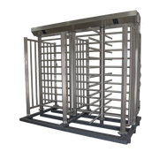 TORNIQUETE DE PASO DOBLE DE CUERPO COMPLETO CON PUERTA LATERAL Y REHILETE DE ACCESO / FABRICADO EN ACERO INOXIDABLE GRADO 304 /-Torniquetes y Puertas de Cortesía-ACCESSPRO-XTD-100-Bsai Seguridad & Controles