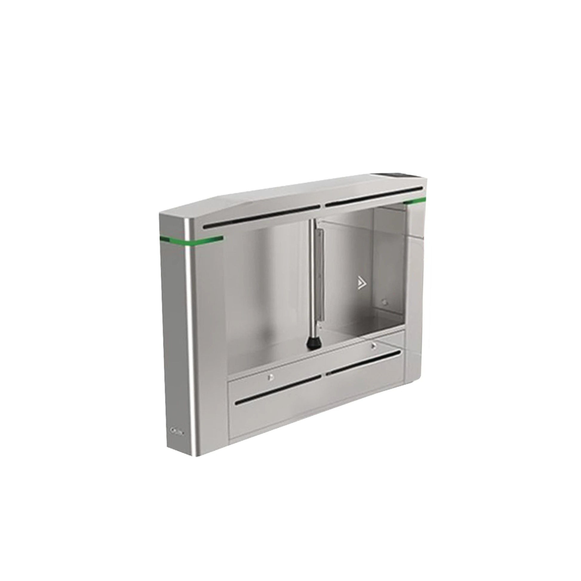 TORNIQUETE IZQUIERDO CON ALETAS DE ACRILICO PARA CONFORMAR CARRIL DE 90 CMS (REQUIERE TORNIQUETE DERECHO)-Torniquetes y Puertas de Cortesía-HIKVISION-Bsai Seguridad & Controles