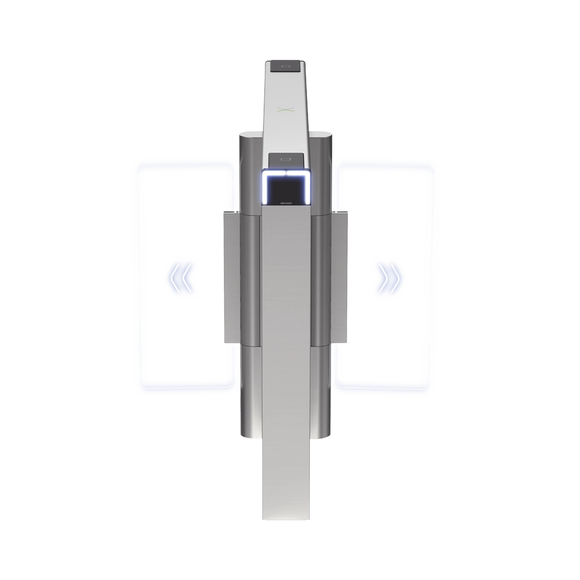 TORNIQUETE SWING CENTRAL PREMIUM PARA AMPLIAR CARRILES / ILUMINACIÓN LED / CARRIL DE 90 CMS / REQUIERE TORNIQUETES IZQUIERDO Y DERECHO-Torniquetes y Puertas de Cortesía-HIKVISION-Bsai Seguridad & Controles