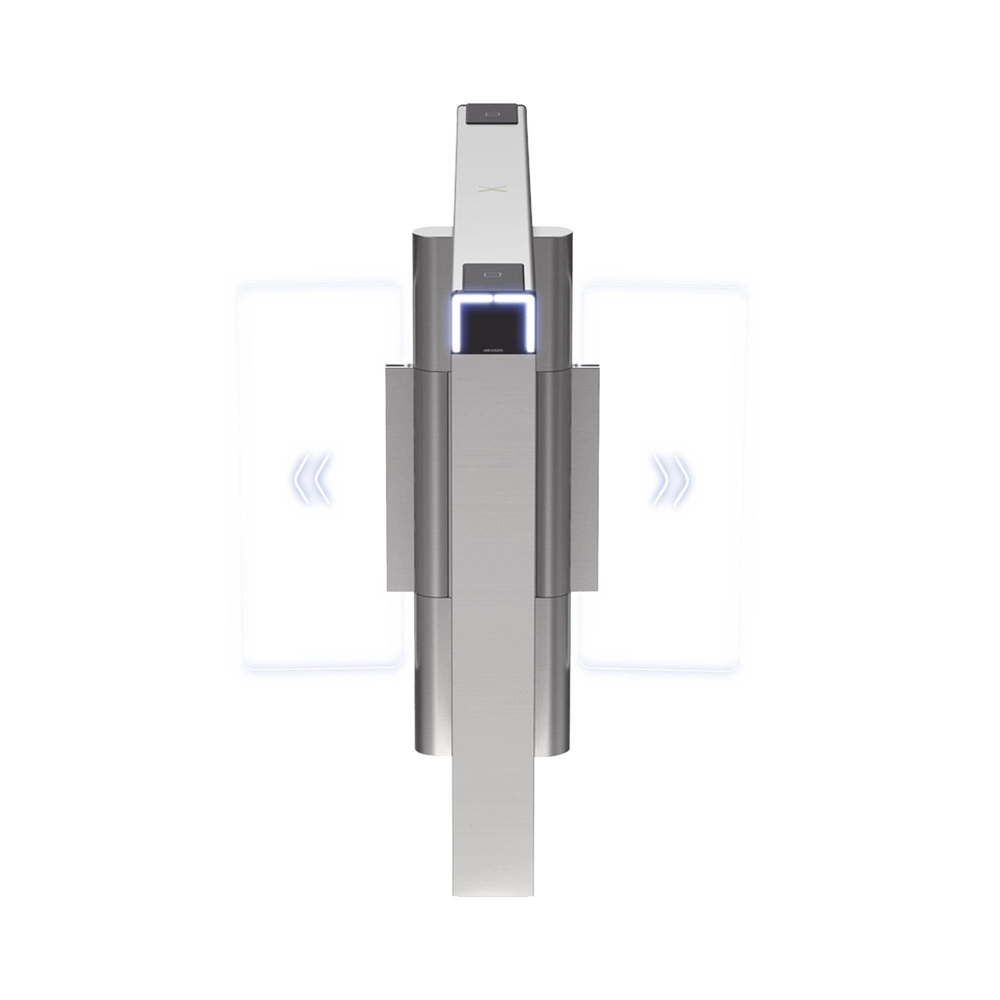 TORNIQUETE SWING CENTRAL PREMIUM PARA AMPLIAR CARRILES / ILUMINACIÓN LED / CARRIL DE 90 CMS / REQUIERE TORNIQUETES IZQUIERDO Y DERECHO-Torniquetes y Puertas de Cortesía-HIKVISION-Bsai Seguridad & Controles