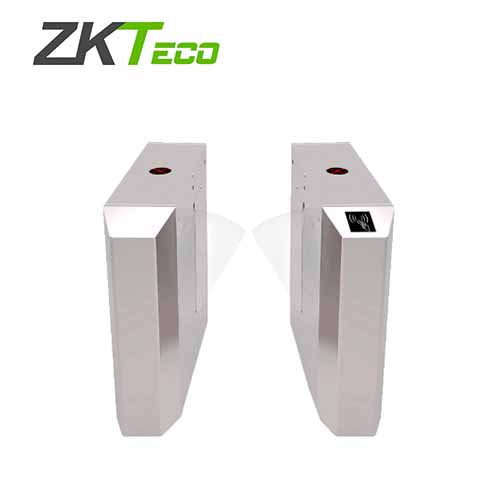 TORNIQUETE TIPO ALETA DE ACRILICO TRANSPARENTE ALTURA DE MEDIO CUERPO ZKTECO FBL200 BIDIRECCIONAL BAJO CONSUMO ACERO INOXIDABLE SISTEMA HASTA 30 ACCESOS POR MINUTO LIBERACION SEMIAUTOMATICA EN LA PERDIDA DE ENERGIA ( NO INCLUYE LECTORA NI PANEL ) COMPA...-Acceso Físico-ZKTECO-FBL200 WH-Bsai Seguridad & Controles