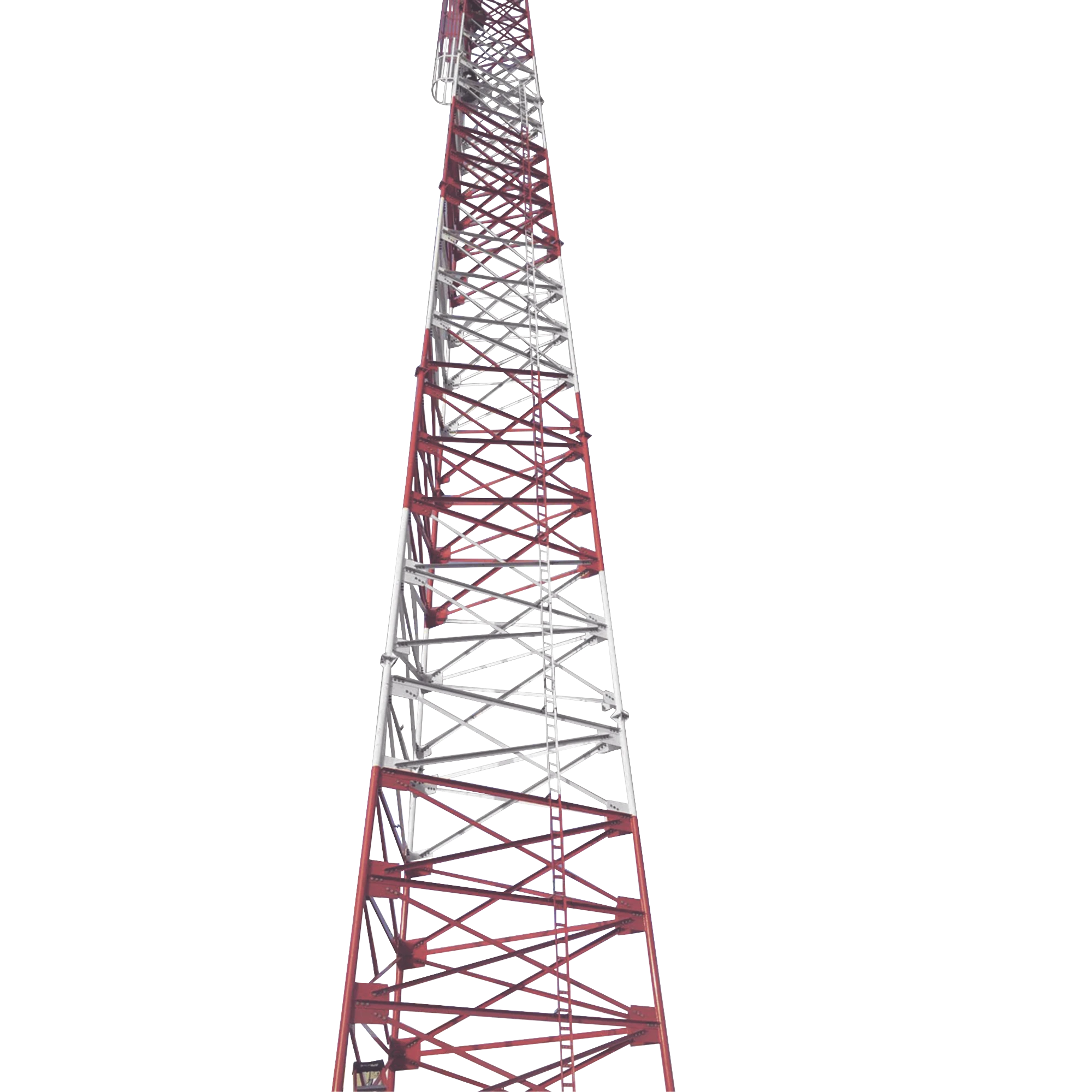 TORRE AUTOSOP. TUBULAR USO PESADO. 18 METROS (SEC B - D). GALV. INMERSIÓN. CON ACCESORIOS.-Torres y Mástiles-SYSCOM TOWERS-Bsai Seguridad & Controles