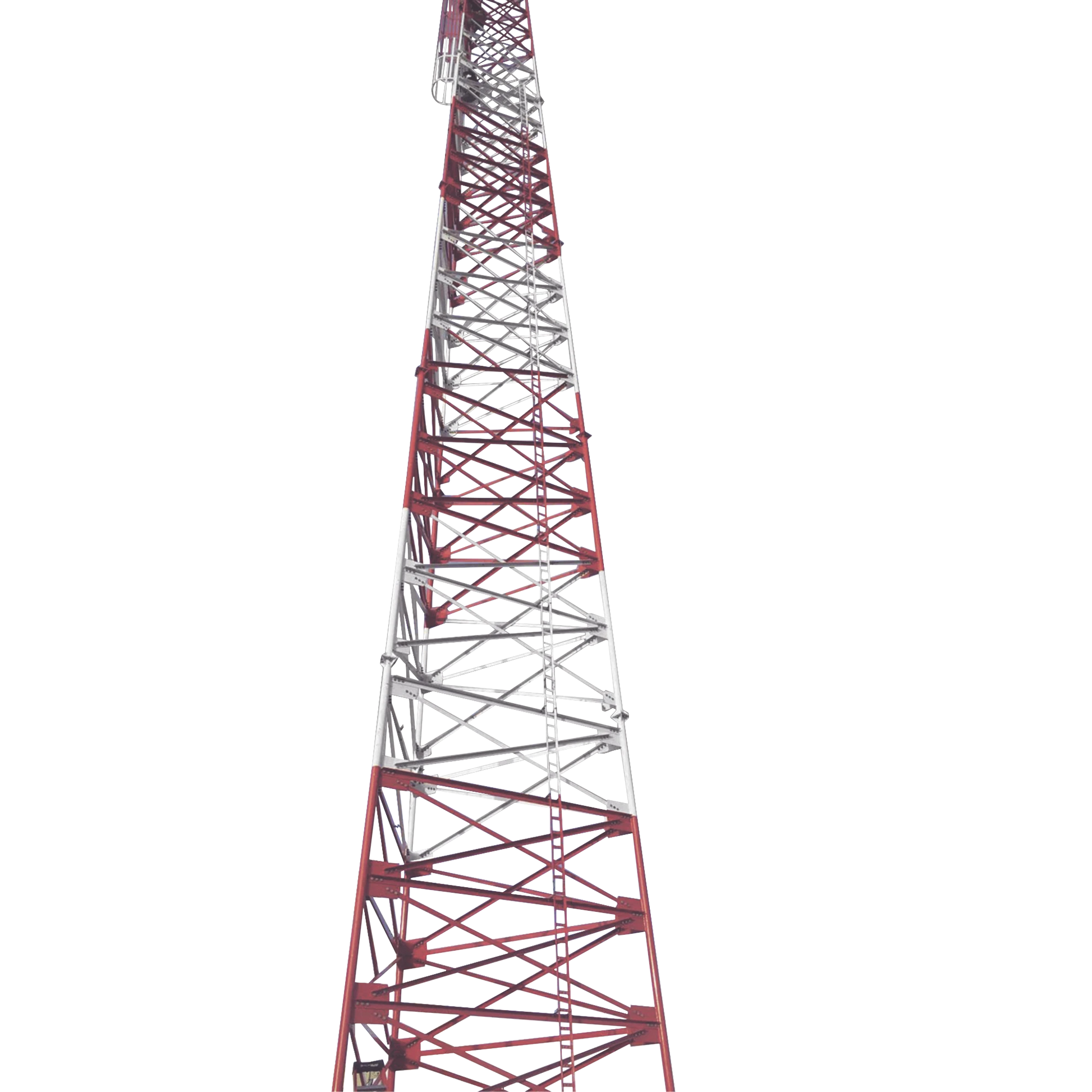 TORRE AUTOSOP. TUBULAR USO PESADO. 24 METROS (SEC B - E). GALV. INMERSIÓN. CON ACCESORIOS.-Torres y Mástiles-SYSCOM TOWERS-Bsai Seguridad & Controles