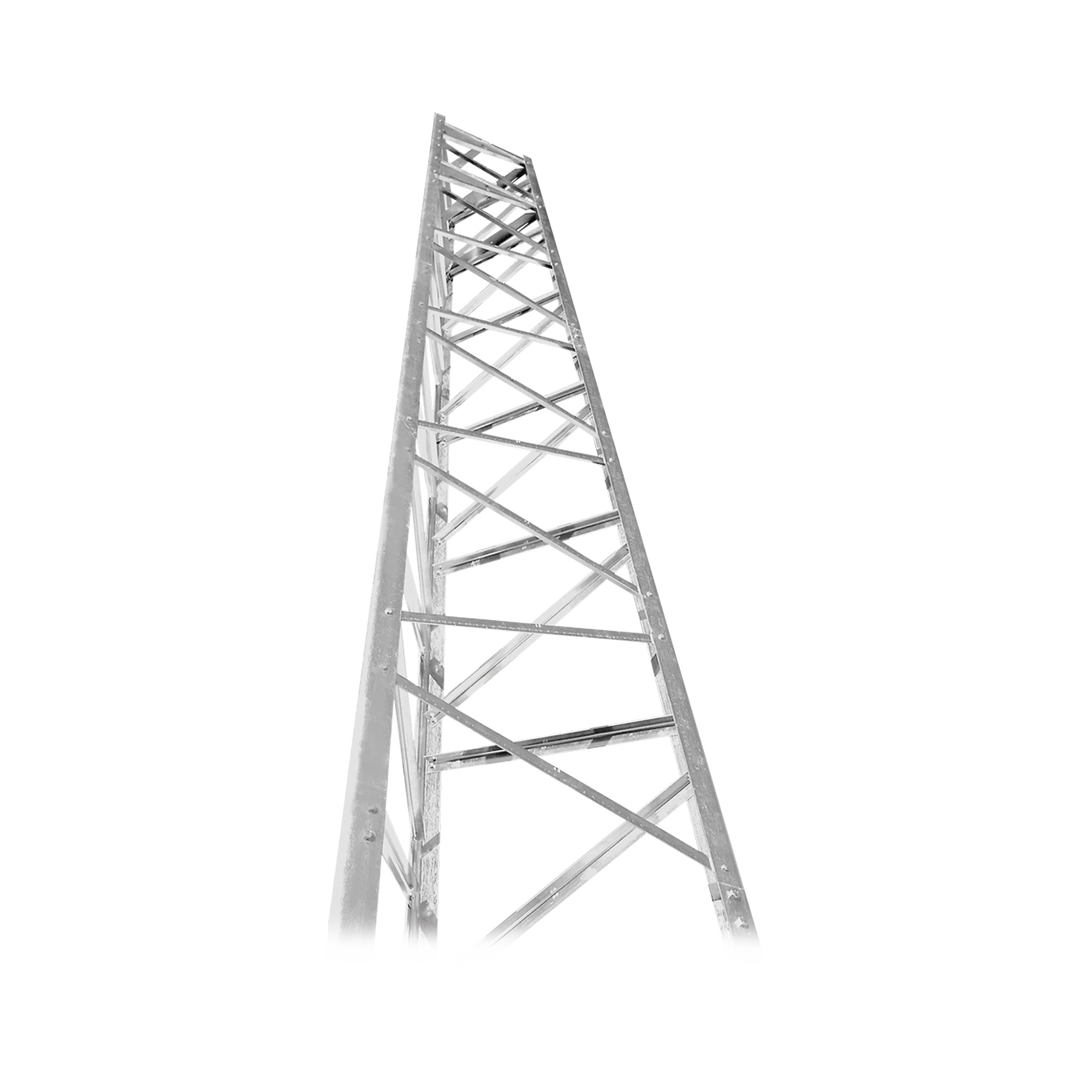 TORRE AUTOSOPORTADA DE 48 FT (14.6 M) TITAN T200 GALVANIZADA (INCLUYE ANCLAJE)-Torres y Mástiles-TRYLON-Bsai Seguridad & Controles