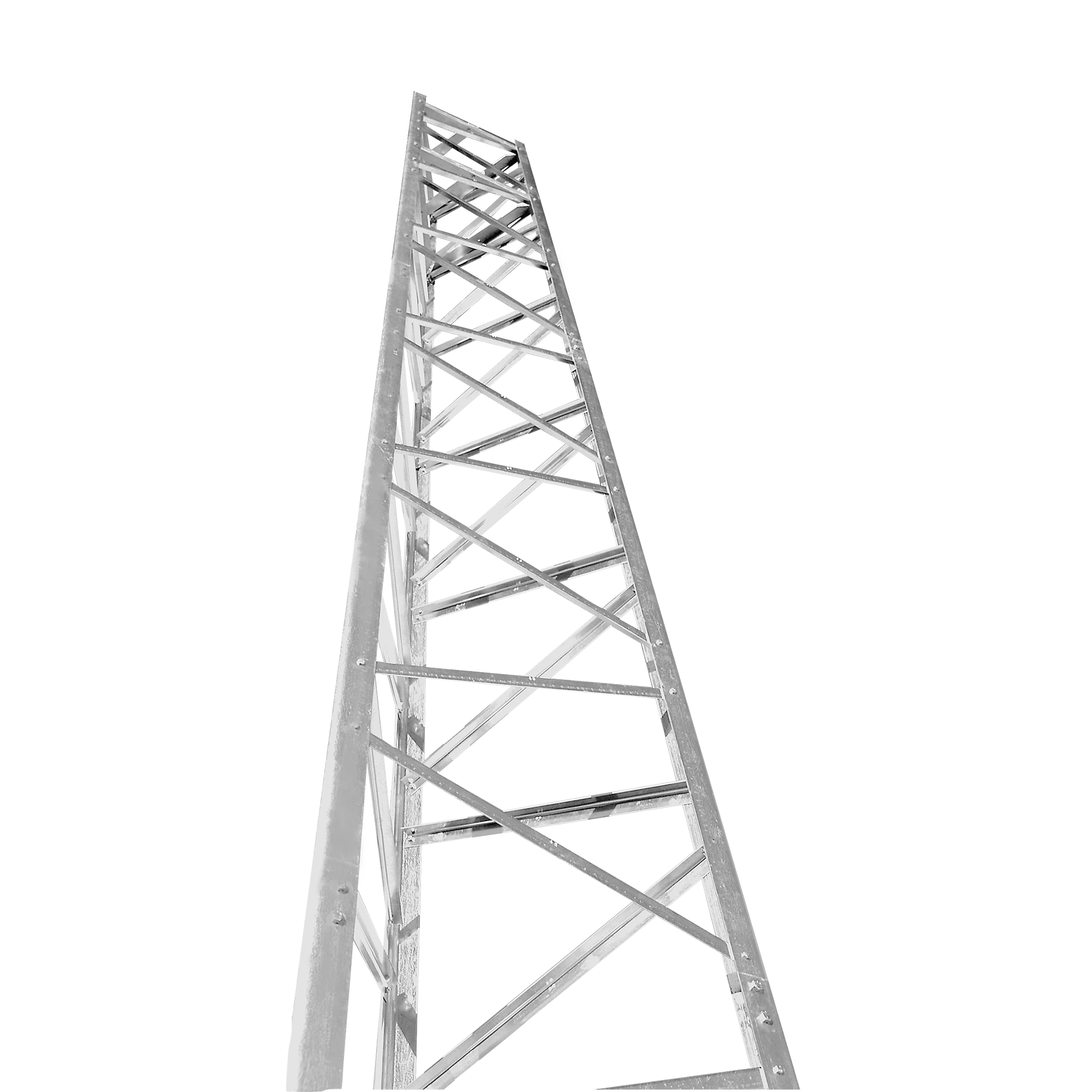 TORRE AUTOSOPORTADA TITAN T-300 DE 19.5 METROS (64 PIES) CON BASE.-Torres y Mástiles-TRYLON-Bsai Seguridad & Controles