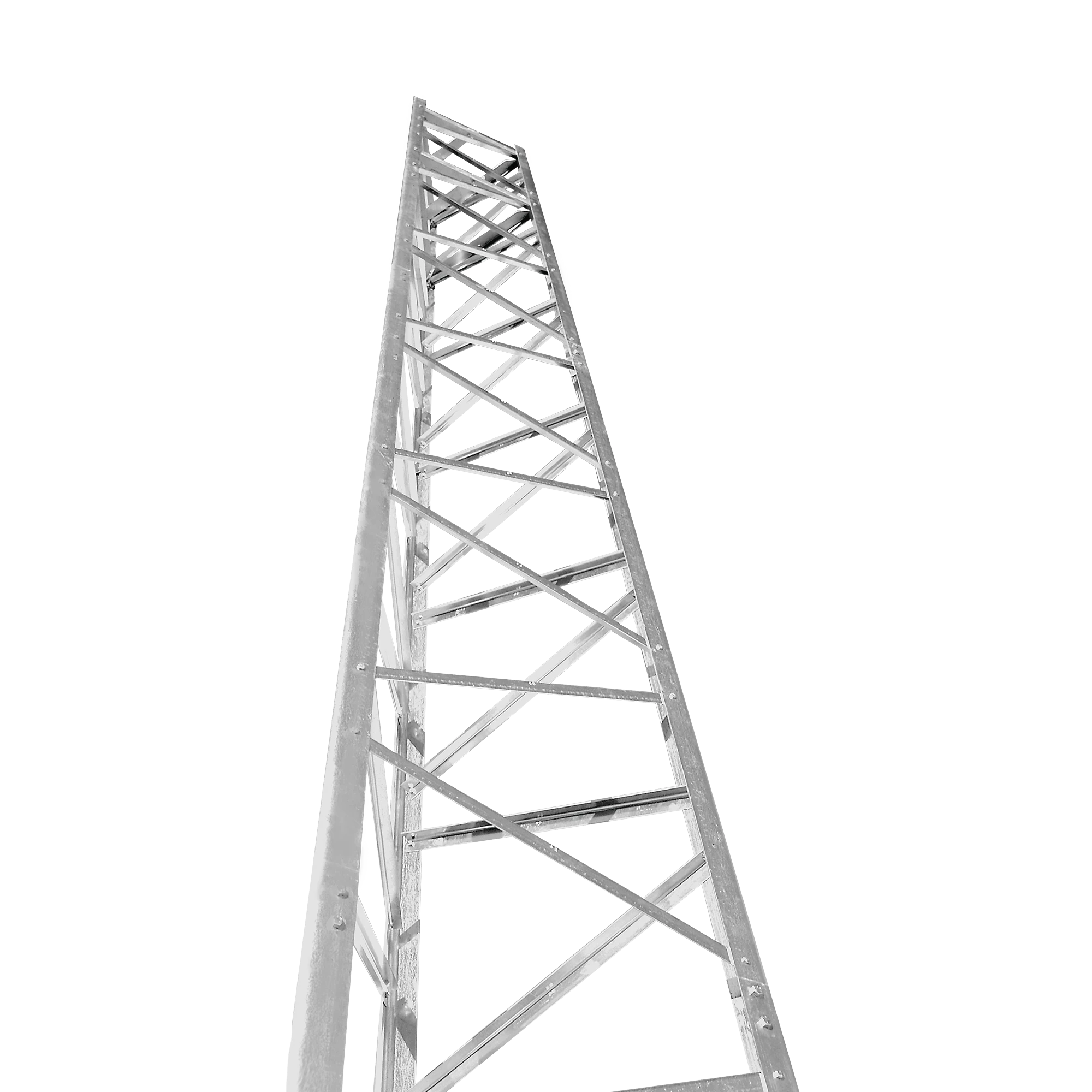 TORRE AUTOSOPORTADA TITAN T-300 DE 21.9 METROS (72 PIES) CON BASE.-Torres y Mástiles-TRYLON-Bsai Seguridad & Controles