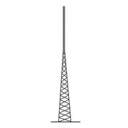 TORRE AUTOSOPORTADA TUBULAR ROHN DE 33 METROS LINEA SSV HEAVY DUTY.-Torres y Mástiles-ROHN-Bsai Seguridad & Controles