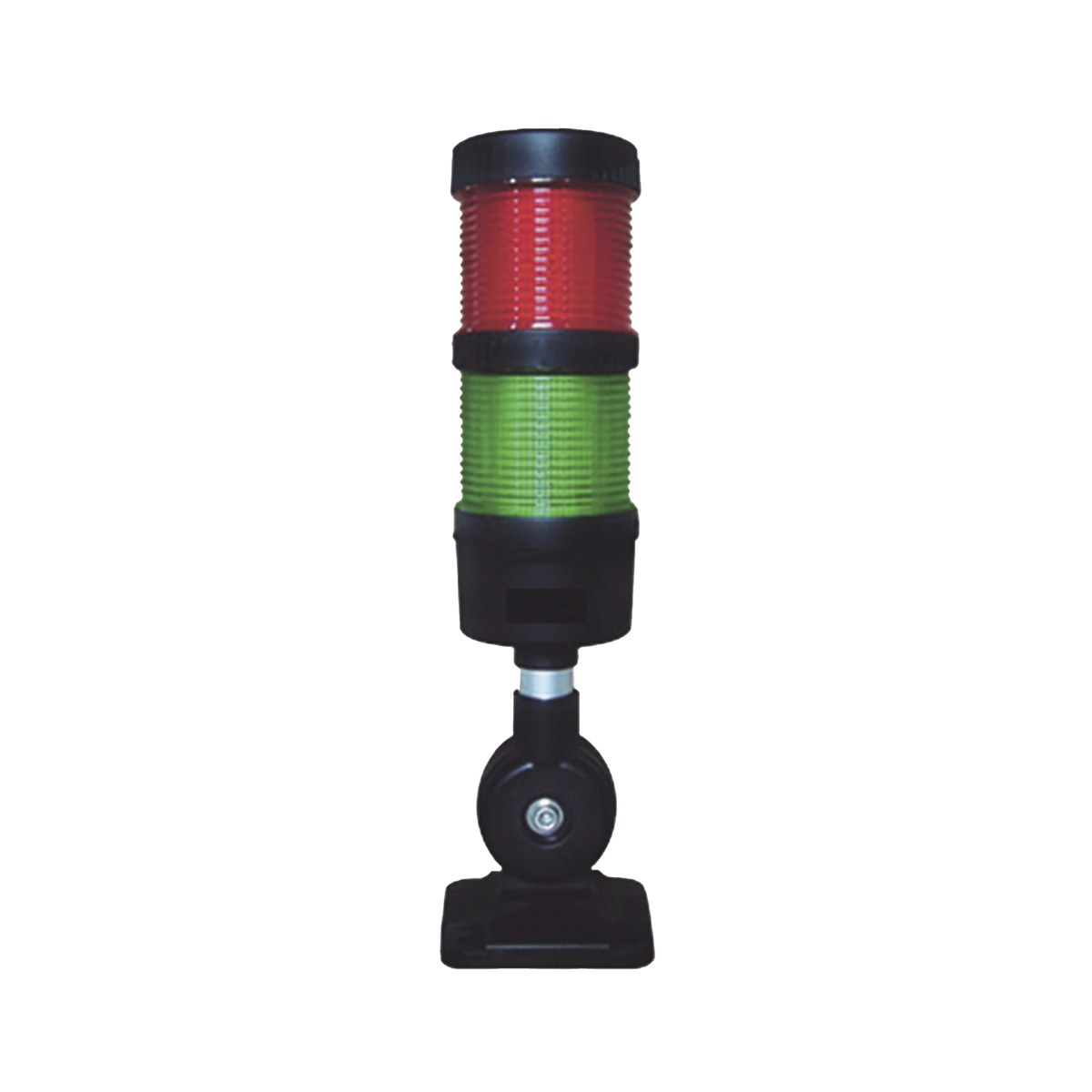 TORRE LED INDICADORA DE ESTADO DE 2 NIVELES COLOR ROJO Y VERDE, CON BUZZER INTEGRADO A 85 DB, A 110-240 VCA CON MONTAJE INCLUIDO DE 60 MM DE DIÁMETRO-Luces / Bocinas para la Industria y Edificios-EPCOM INDUSTRIAL SIGNALING-EI-2-RG-110240-Bsai Seguridad & Controles
