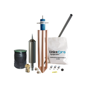 KIT PARARRAYO PDC FLASH CAPTOR, AVANCE DE CEBADO:15 ºΜS. DIÁMETRO DE PROTECCIÓN MÁX: 70 M. INCLUYE ELECTRODO Y ACCESORIOS P/TORRE.-Tierra Física y Pararrayos-APLICACIONES TECNOLOGICAS-Bsai Seguridad & Controles