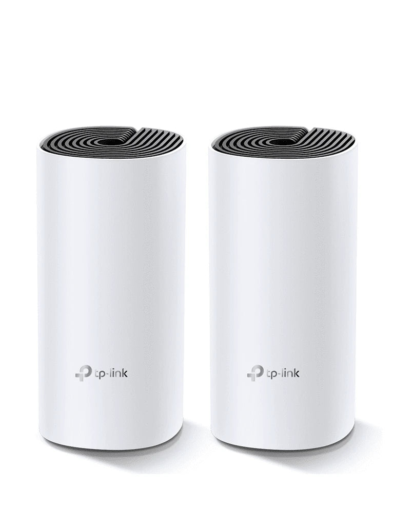 TP-LINK DECO M4-2PACK - KIT 2 ROUTERS INALÁMBRICOS MESH INTERIOR PARA HOGAR , DOBLE BANDA WI-FI 5 AC1200 MBPS , 2 PUERTO GIGABIT WAN,LAN , 2 ANTENAS INTERNAS , ADMINISTRACIÓN MEDIANTE LA APP DECO (IOS, ANDROID). (2 PIEZAS)-Ruteadores / Firewalls / Balanceadores de carga-TP-LINK-Bsai Seguridad & Controles
