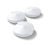 TP-LINK DECO M5 3 PACK- KIT 3 ROUTERS INALÁMBRICOS MESH INTERIOR PARA HOGAR , DOBLE BANDA WI-FI 5 AC1300 MBPS , 2 PUERTO GIGABIT WAN,LAN , 4 ANTENAS INTERNAS , ADMINISTRACIÓN MEDIANTE LA APP DECO (IOS, ANDROID) , PROTECCIÓN HOMECARE-Ruteadores / Firewalls / Balanceadores de carga-TP-LINK-Bsai Seguridad & Controles