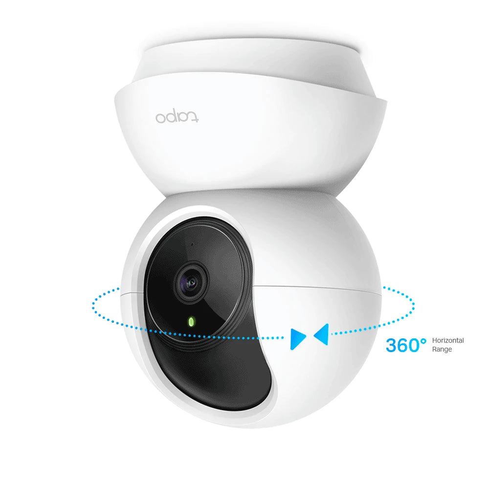 TP-LINK TAPO C210 - CÁMARA DOMO IP PT WIFI/ PARA INTERIOR/ RESOLUCIÓN DE 3 MEGAPIXELES/ VISIÓN NOCTURNA/ NOTIFICACIÓN PUSH/ RANURA PARA MICRO SD/ AUDIO DE DOBLE VÍA-WiFi (Inalámbricas)-TP-LINK-TPL0150004-Bsai Seguridad & Controles
