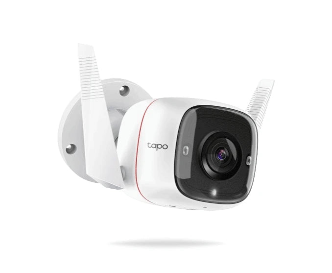 TP-LINK TAPO C310 - CÁMARA IP WIFI TIPO BULLET/ PARA EXTERIOR/ RESOLUCIÓN DE 3 MEGAPIXELES/ VISIÓN NOCTURNA/ NOTIFICACIÓN PUSH/ RANURA PARA MICRO SD-WiFi (Inalámbricas)-TP-LINK-Bsai Seguridad & Controles