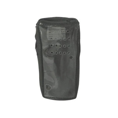 FUNDA REFORZADA DE PIEL CON FRENTE TRANSPARENTE PARA IC-F14/S, IC-F24/S, IC-F3021/S/T, IC-F4021/S/T, IC-F33G/S/T, IC-F43G/S/T/TR.-Accesorios para ICOM-SYSCOM-Bsai Seguridad & Controles