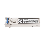TRANSCEPTOR INDUSTRIAL BIDI MONOMODO SFP 1G (LADO A), HASTA 20 KILÓMETROS, TX 1310 / RX 1550, SOPORTA TEMPERATURAS DE -40° A 85° C-Networking-RUIJIE-NIS-GE-SFP-20KM-SM1310-BIDI-Bsai Seguridad & Controles
