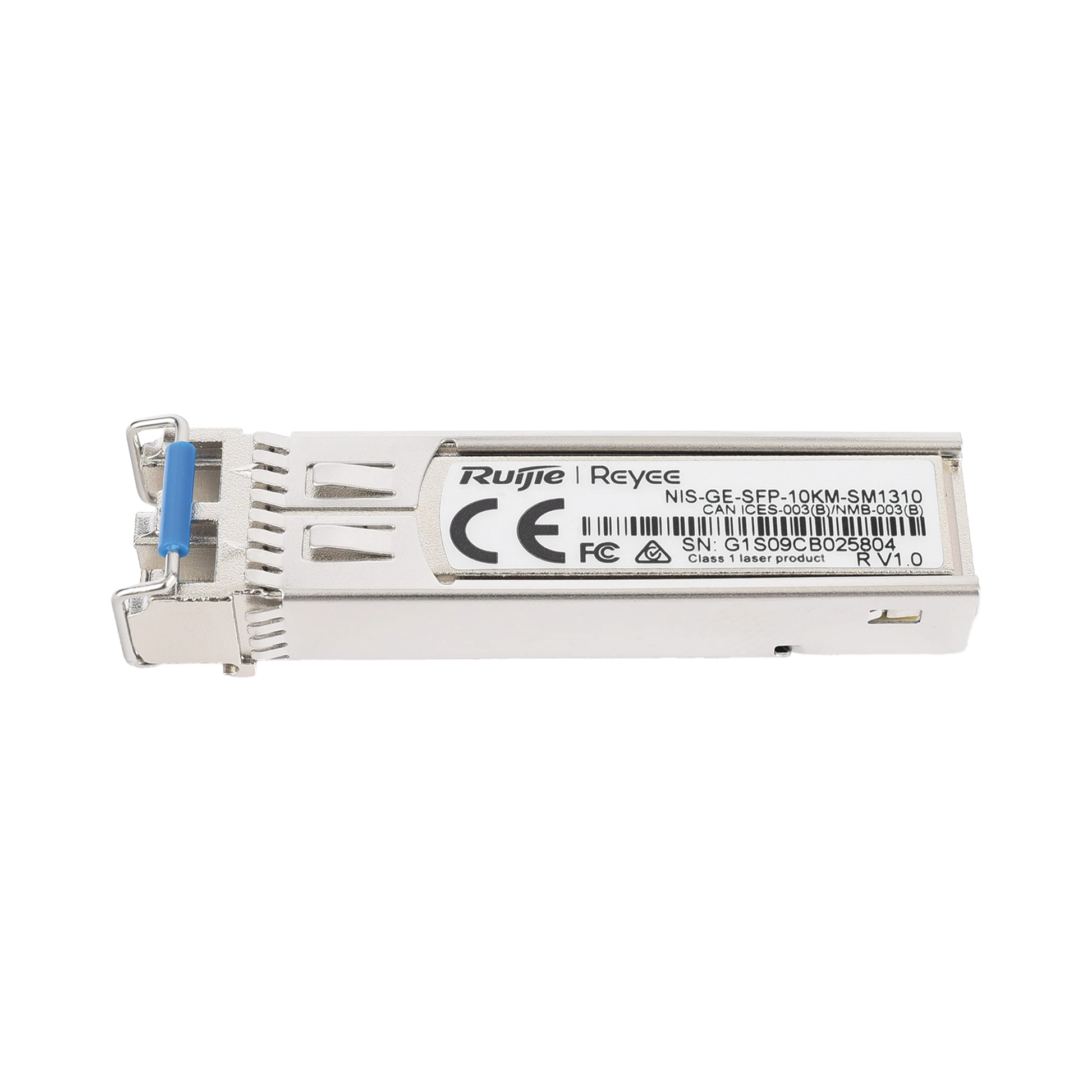 TRANSCEPTOR INDUSTRIAL LC MONOMODO SFP 1G, HASTA 10 KILÓMETROS, LONGITUD DE ONDA 1310 NM, SOPORTA TEMPERATURAS DE -40° A 85° C-Networking-RUIJIE-NIS-GE-SFP-10KM-SM1310-Bsai Seguridad & Controles