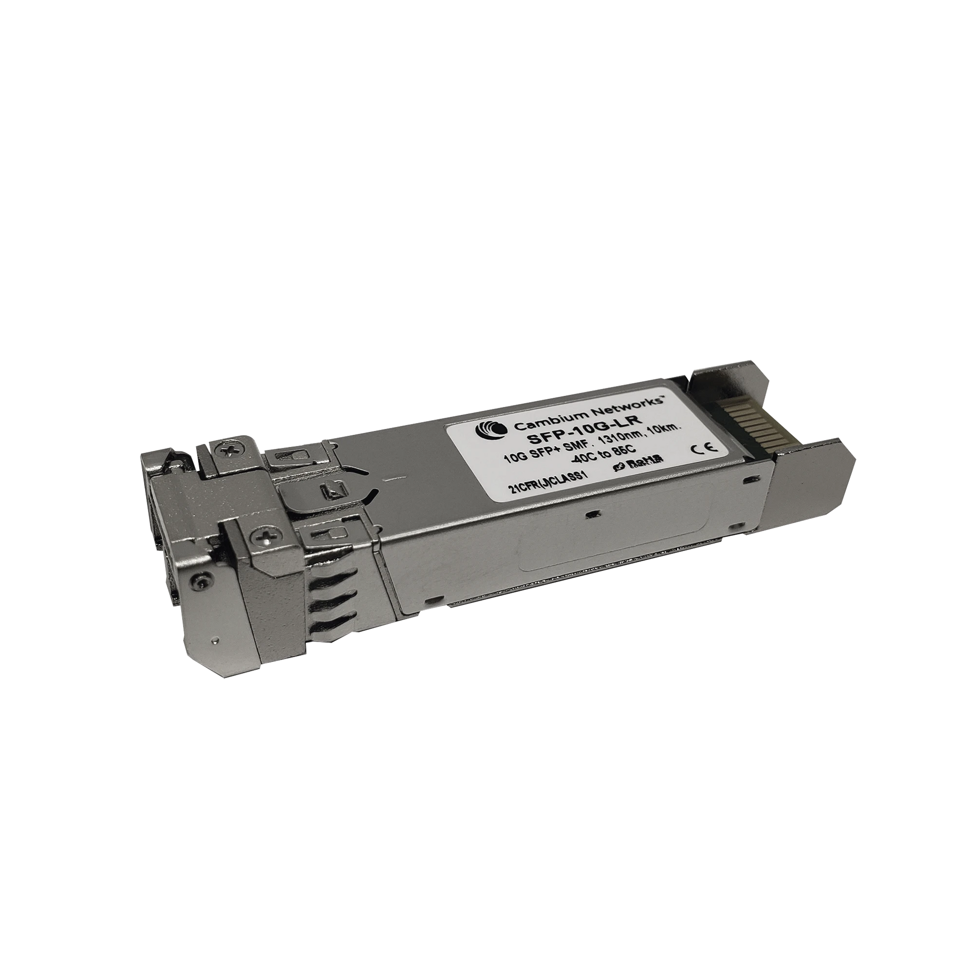 TRANSCEPTOR MINIGBIC SFP+ 10 GBPS MONOMODO, DISTANCIA HASTA 10 KM, CONECTOR LC-Transceptores de Fibra-CAMBIUM NETWORKS-Bsai Seguridad & Controles