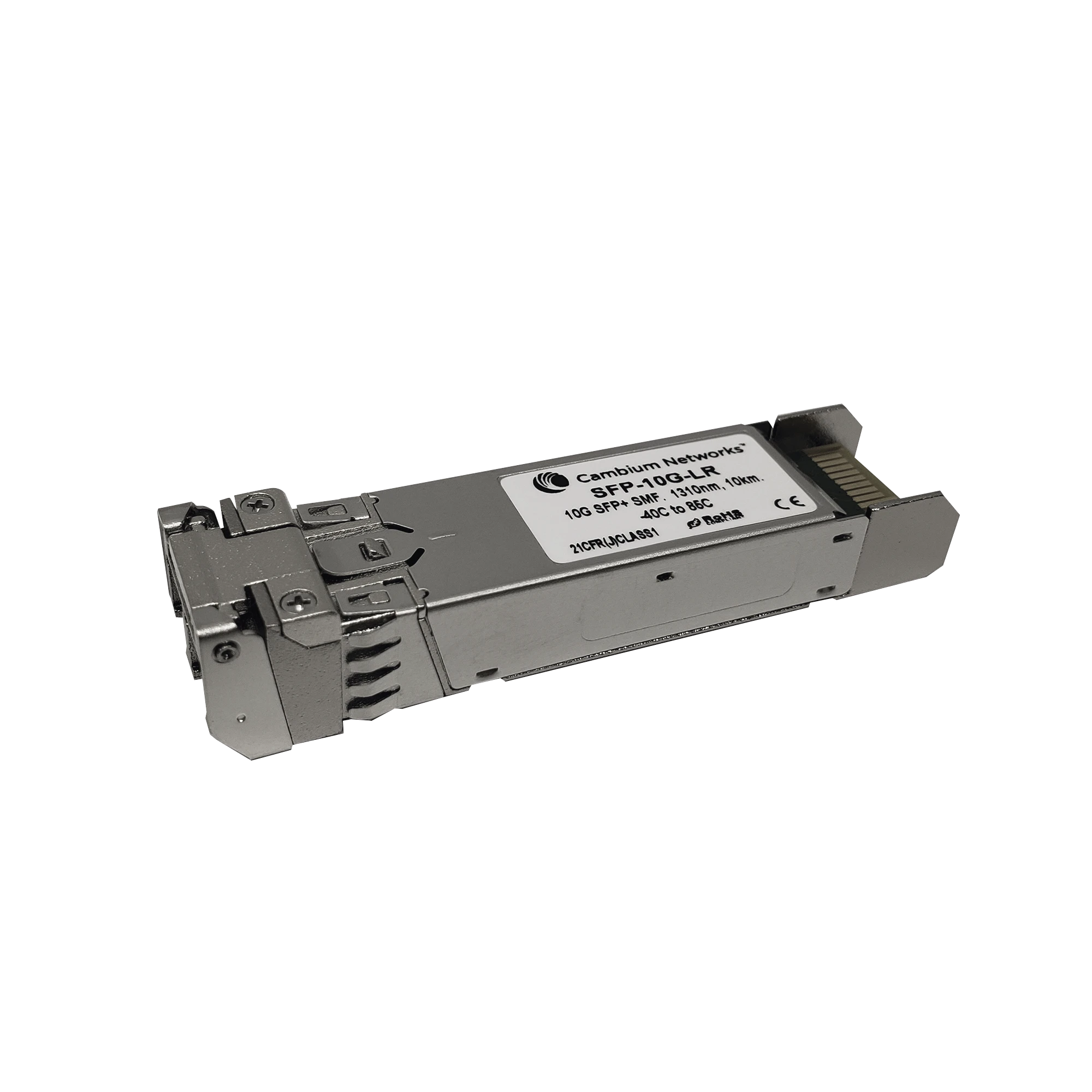 TRANSCEPTOR MINIGBIC SFP+ 10 GBPS MONOMODO, DISTANCIA HASTA 10 KM, CONECTOR LC-Transceptores de Fibra-CAMBIUM NETWORKS-Bsai Seguridad & Controles