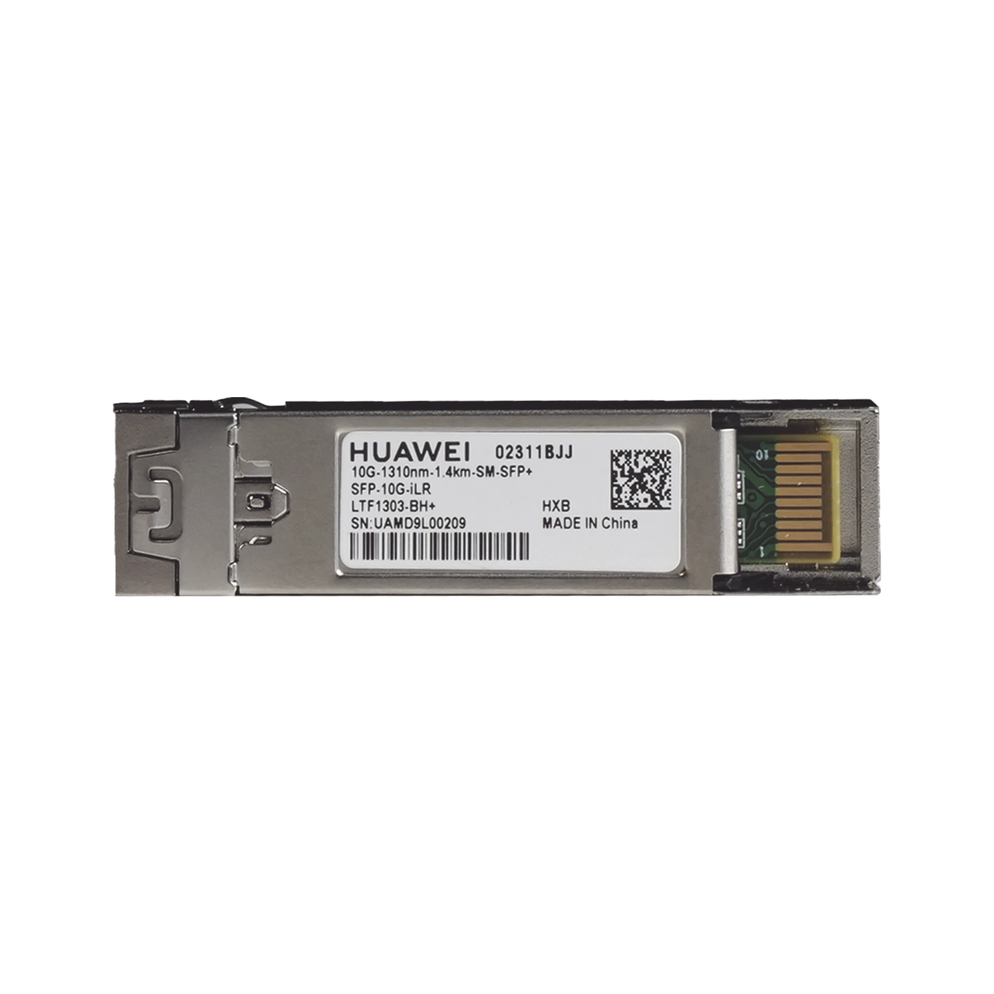 TRANSCEPTOR OPTICO 10GBASE-ZR / CONECTOR SFP+ / VELOCIDAD DE 10G / MONOMODO (1550NM) / DISTANCIA HASTA 80KM / CONECTOR LC-Networking-HUAWEI-Bsai Seguridad & Controles