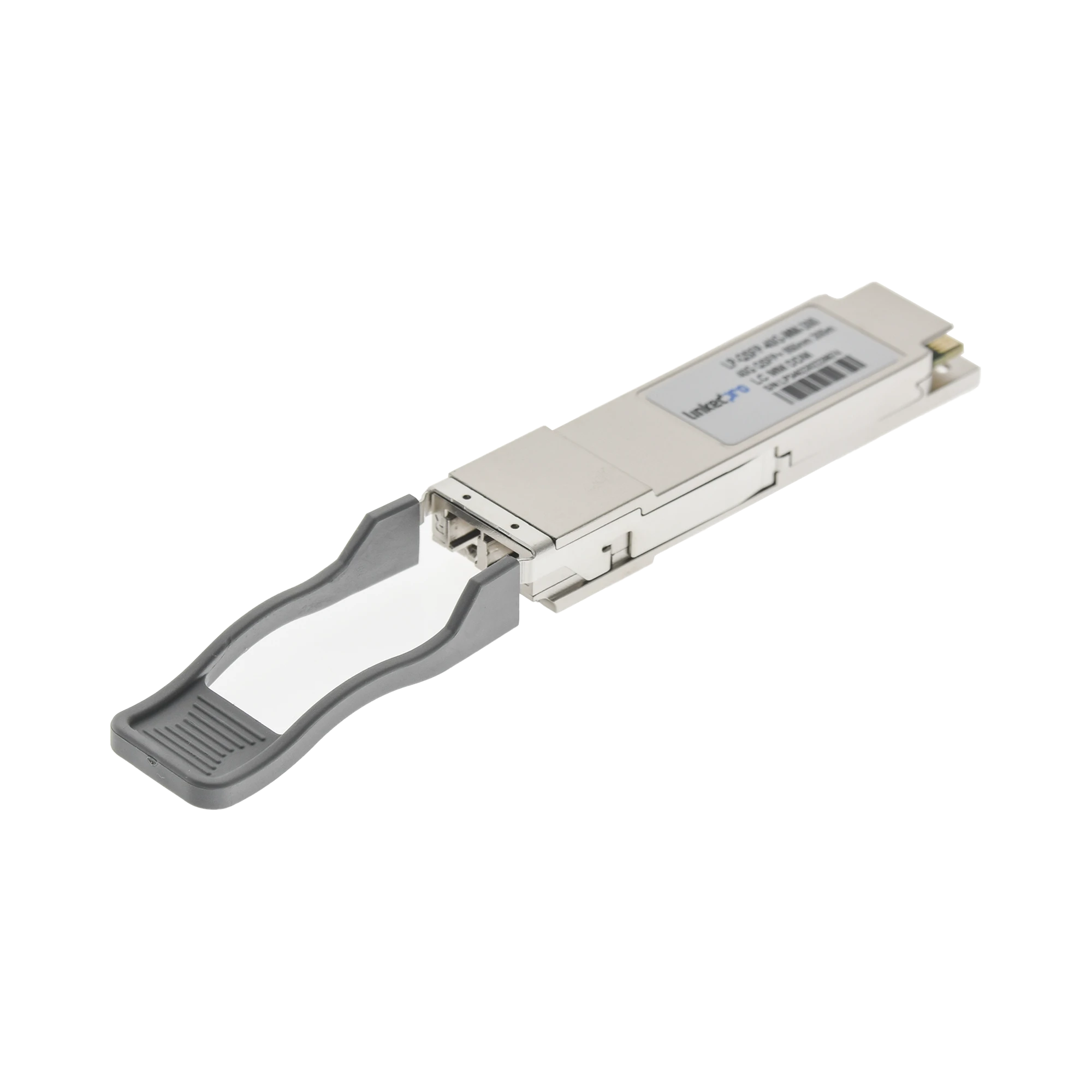 TRANSCEPTOR ÓPTICO QSFP+ (MINI-GBIC) / MULTIMODO 850 NM / 40 GBPS / 40GBASE-SWDM4 / CONECTORES LC/UPC DÚPLEX / DDM / HASTA 300 M-Networking-LINKEDPRO BY EPCOM-Bsai Seguridad & Controles