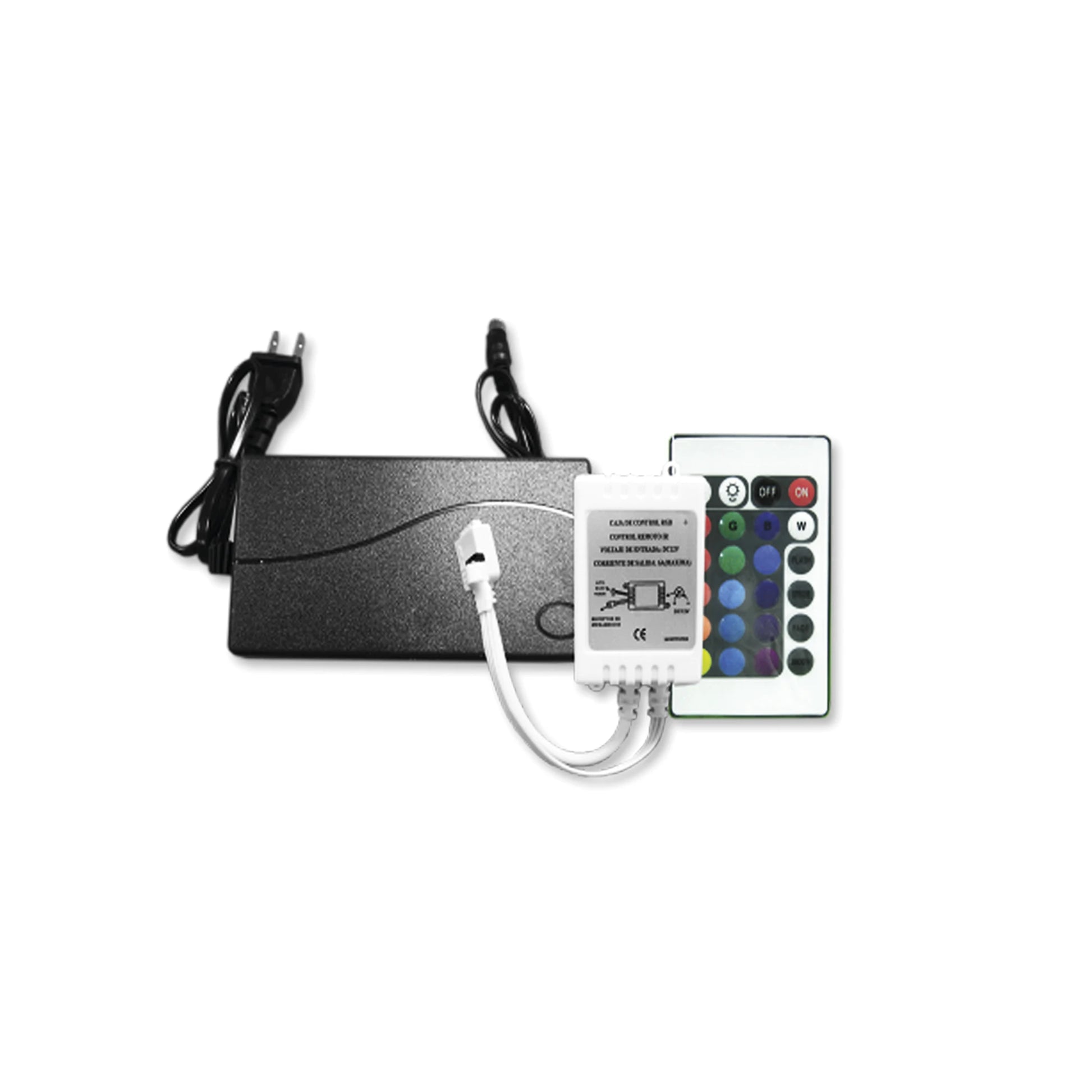 TRANSFORMADOR PARA TIRA LED 5050 RGB Y 5050-12 RGB.-Iluminación-JWJ-Bsai Seguridad & Controles