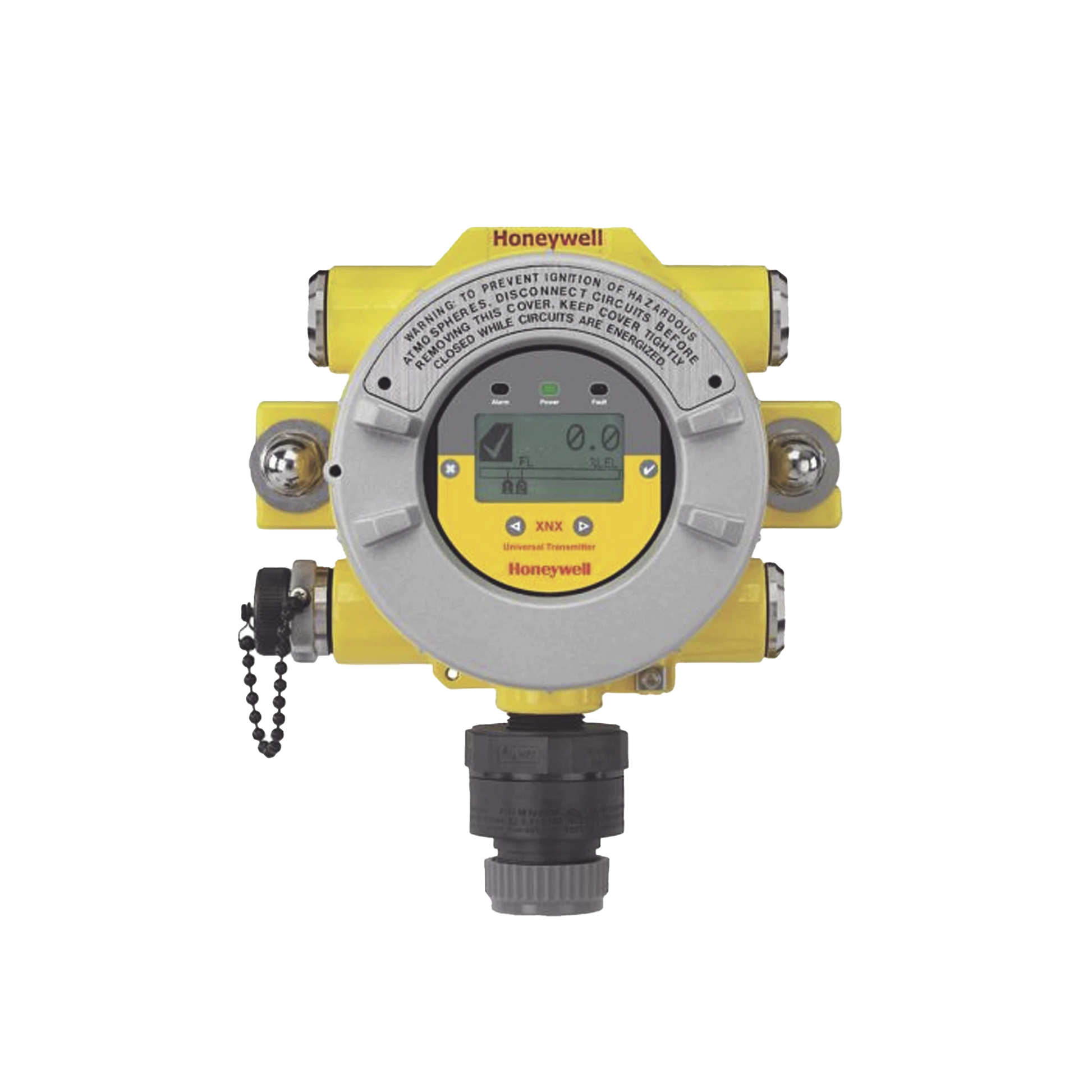 TRANSMISOR XNX, HART® SOBRE SALIDA DE 4-20 MA, UL/CSA, 5 ENTRADAS NPT DE 3/4", ALUMINIO PINTADO, CONFIGURADO PARA OPTIMA PLUS Y EXCEL-Dispositivos Convencionales-HONEYWELL ANALYTICS-Bsai Seguridad & Controles