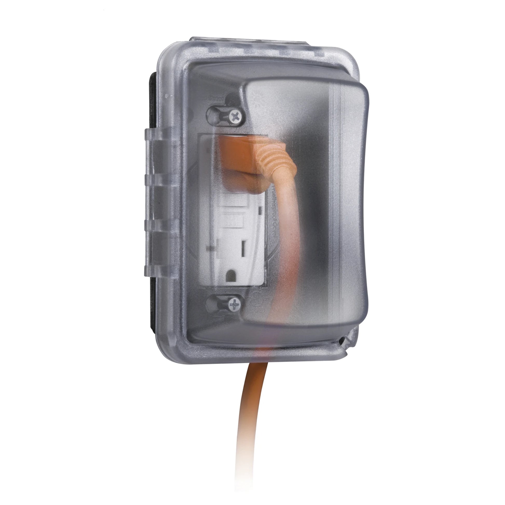 CUBIERTA RESISTENTE A INTEMPERIE/ 1 UNIDAD/ HORIZONTAL/VERTICAL/ PROFUNDIDAD 2-3/4"/ TRANSPARENTE.-Cables-HUBBELL-Bsai Seguridad & Controles