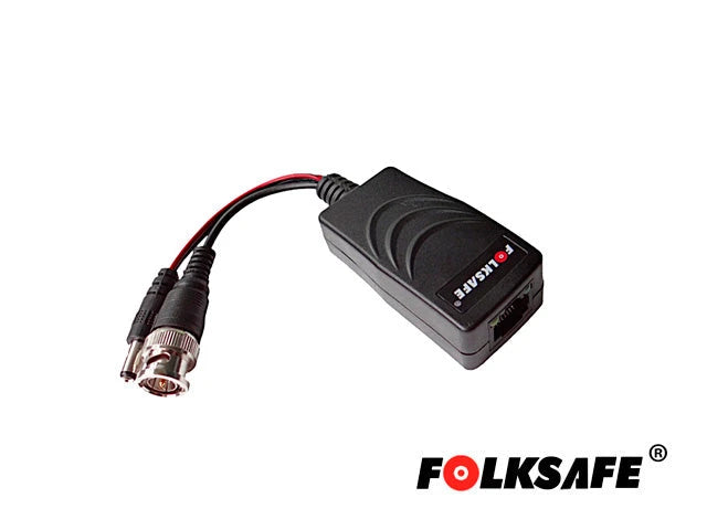 TRASCEPTOR HD FOLKSAFE DE REPUESTO PARA SER UTILIZADO CON LOS COMBOS FS-HD4616VPS-36, COMPATIBLE CON TODAS LAS MARCAS DE CÁMARAS CON FORMATO HD-TVI, HD-CVI, AHD Y CVBS, SOPORTA CABLEADO MÁXIMO PARA VIDEO AHD 2MP 250MTS, CABLEADO MÁXIMO PARA ALIMENTACIÓ...-Accesorios Videovigilancia-FOLKSAFE-Bsai Seguridad & Controles